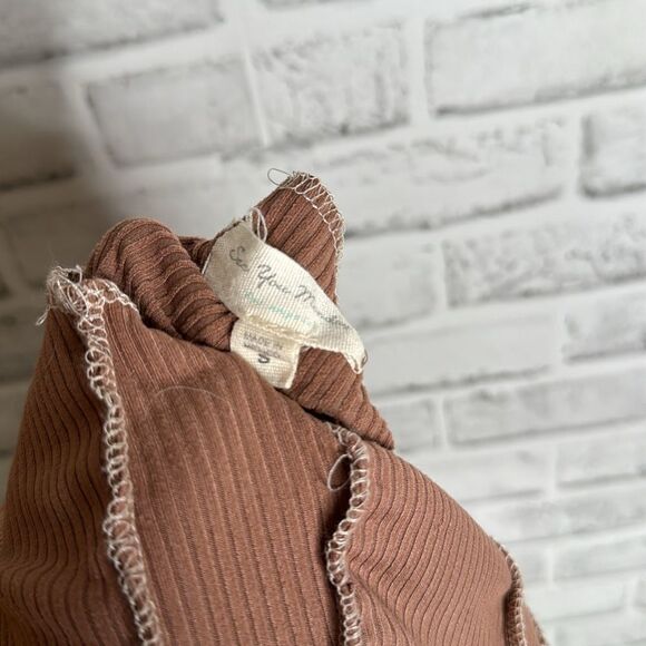 See You Monday Chocolate Body Con Dress Boho Small - Picture 5 of 6